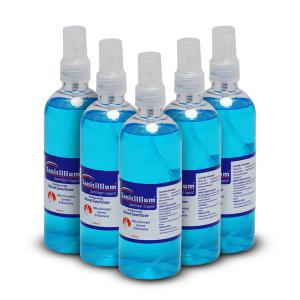 Sanitillium Original Germ Protection Refill Bottler (Pack of 5) Hand Sanitizer Bottle  (5 x 100 ml)
